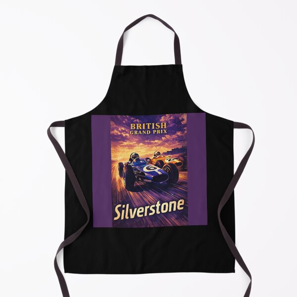 Item preview, Silverstone variation vintage poster designed and sold by Helios Be. Lavsh.