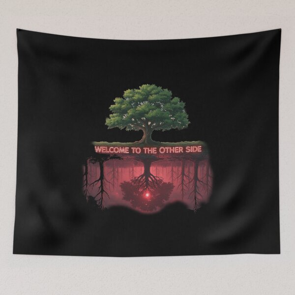Item preview, Welcome to the Other Side – Surreal Upside Down Tree designed and sold by Fun-and-joy.