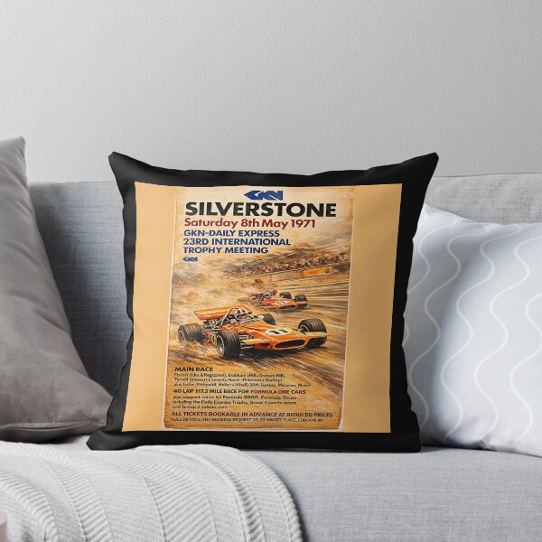 Item preview, Silverstone variation vintage poster 1971 designed and sold by Helios Be. Lavsh.