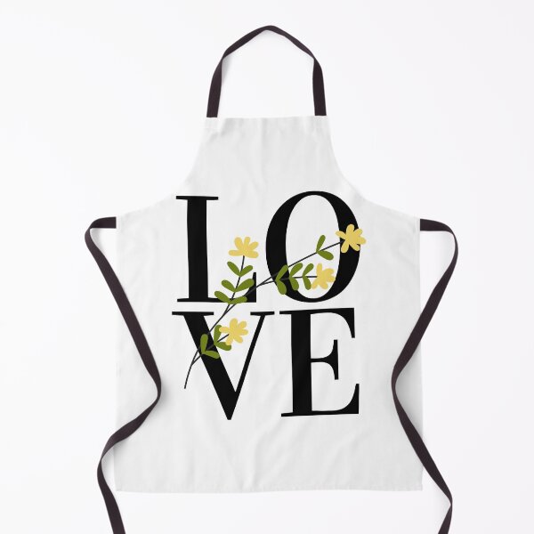 Item preview, LOVE – Block Typography with Floral Foreground Design designed and sold by Toph & Mea Shop.