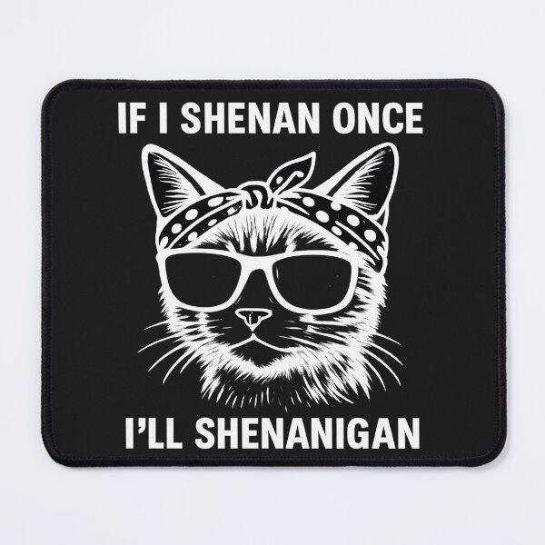 Item preview, Funny Cat Shenanigans Shirt | Cool Bandana Cat Retro Humor Design designed and sold by sssweetness.