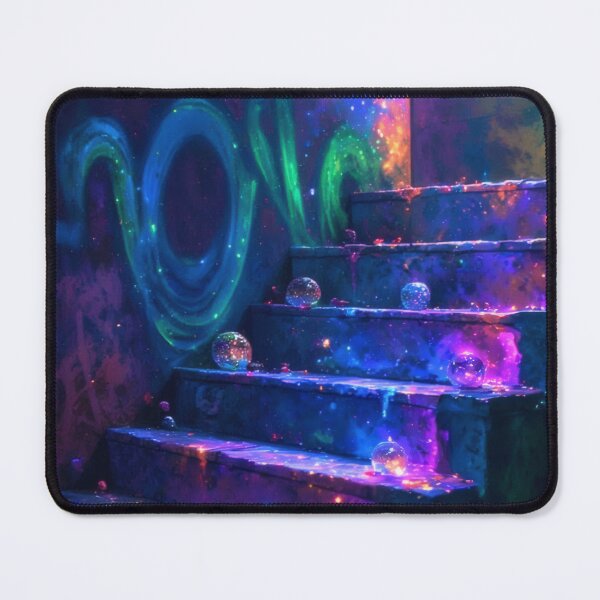 Item preview, Galactic staircase with floating spheres designed and sold by Mianku | Für das Leben.