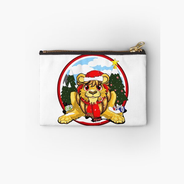 Item preview, 038 Ezra The Christmas Lion Vibing designed and sold by DayHarvesters.