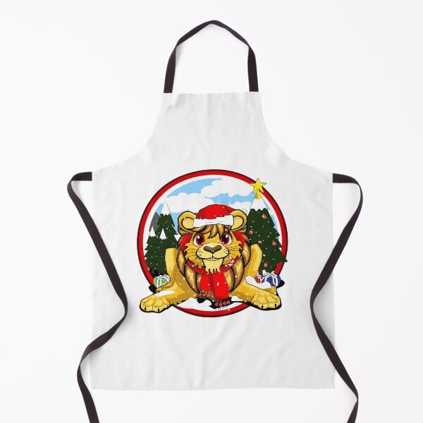 Item preview, 038 Ezra The Christmas Lion Vibing designed and sold by DayHarvesters.