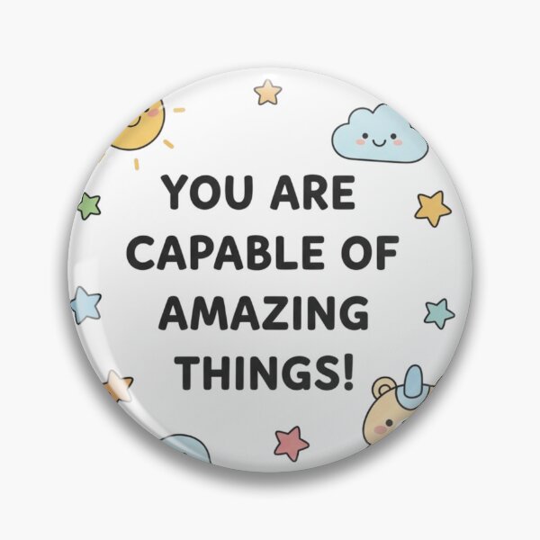 Item preview, you are capable of amazing things designed and sold by IshaKids.
