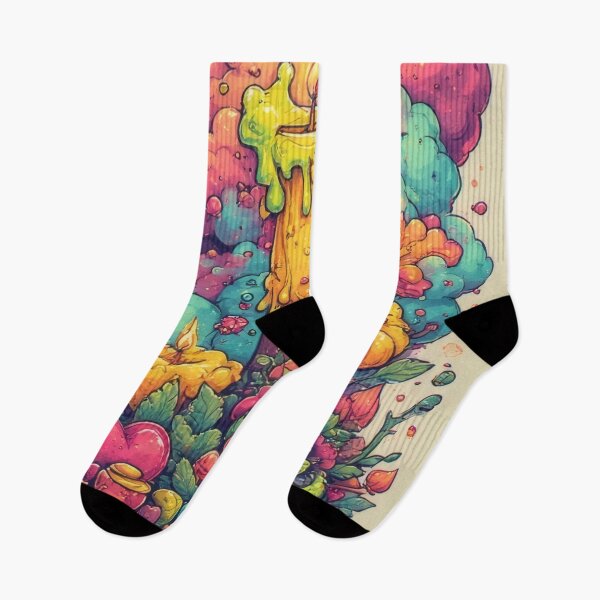 Item preview, Candle in the fantastic, colorful garden designed and sold by Mianku | Für das Leben.