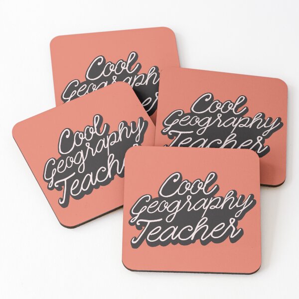 Item preview, Cool geography teacher designed and sold by Think4Prints.