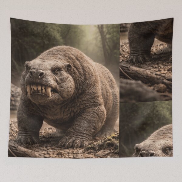 Item preview, Deep-Forest Warden with Teeth of Old Ivory designed and sold by PrehistoryPulse.