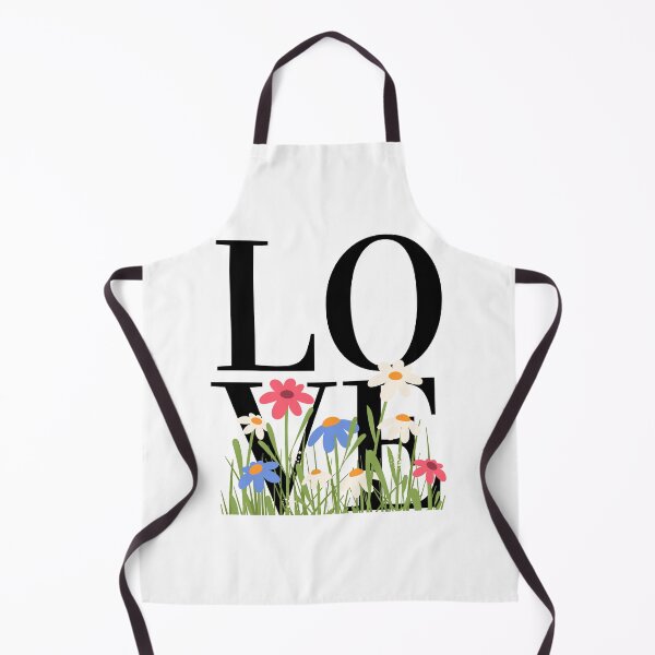 Item preview, LOVE – Block Typography with Floral Foreground Design designed and sold by Toph & Mea Shop.