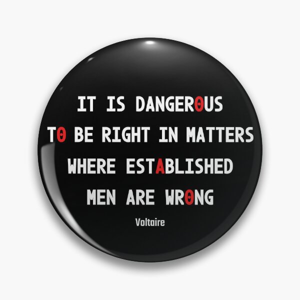 Item preview, It is dangerous to be right in matters where established men are wrong designed and sold by PariSeine.