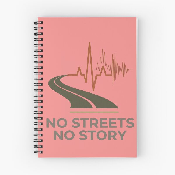 Item preview, No Streets No Story Urban Street Life Typography Design designed and sold by Maximilianos.