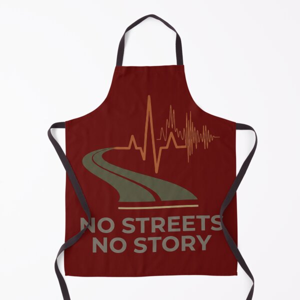 Item preview, No Streets No Story Urban Street Life Typography Design designed and sold by Maximilianos.
