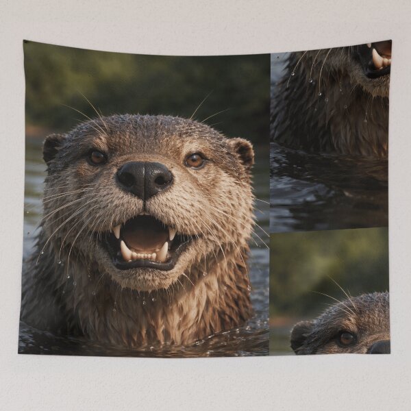 Item preview, The River's Sudden, Glistening Declaration designed and sold by PrehistoryPulse.
