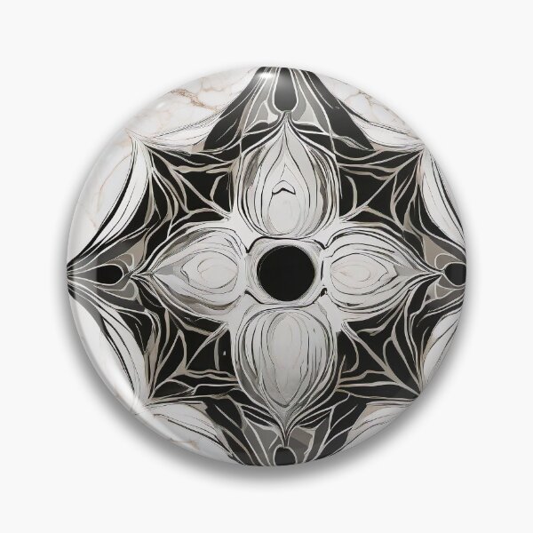 Item preview, Marble Cross Bloom designed and sold by Solara Meridian Studio.