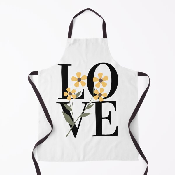 Item preview, LOVE – Block Typography with Floral Foreground Design designed and sold by Toph & Mea Shop.