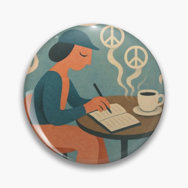 Item preview, Peaceful Thoughts Over Warm Coffee designed and sold by EdvvinStudios.