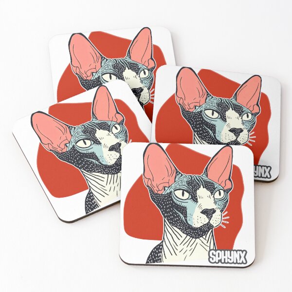 Item preview, Sphynx Power: Bold Elegance in Feline Form designed and sold by ForeverPrintsOK.