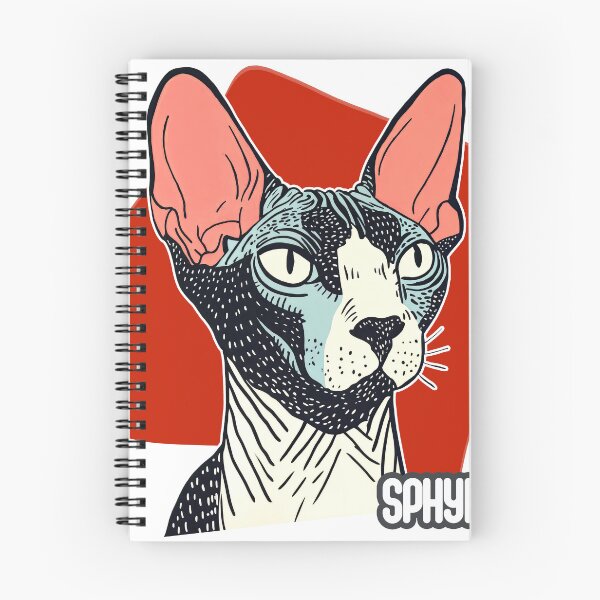 Item preview, Sphynx Power: Bold Elegance in Feline Form designed and sold by ForeverPrintsOK.