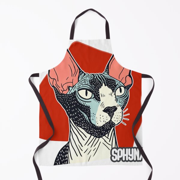 Item preview, Sphynx Power: Bold Elegance in Feline Form designed and sold by ForeverPrintsOK.