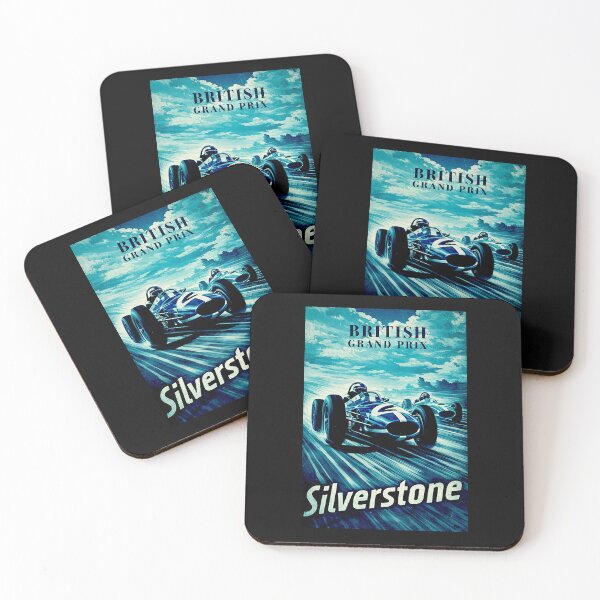 Item preview, Silverstone variation vintage poster #1 designed and sold by Helios Be. Lavsh.