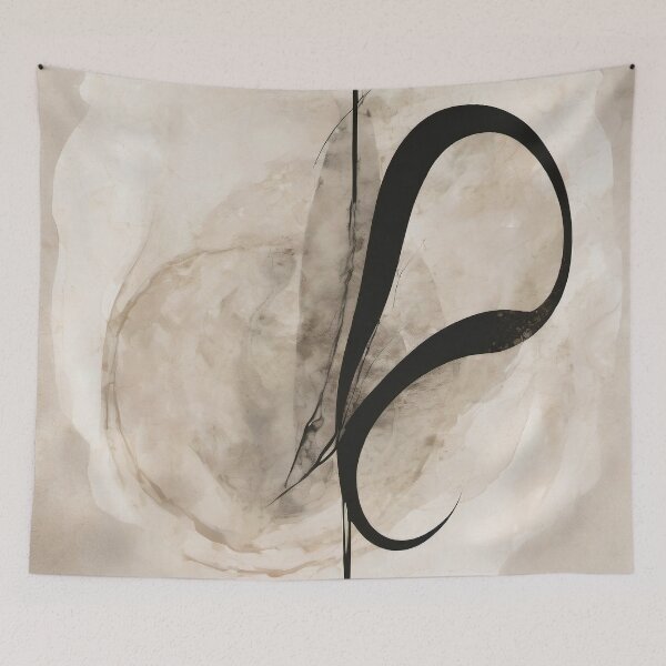 Item preview, Quiet Calligraphy Vein designed and sold by Solara Meridian Studio.