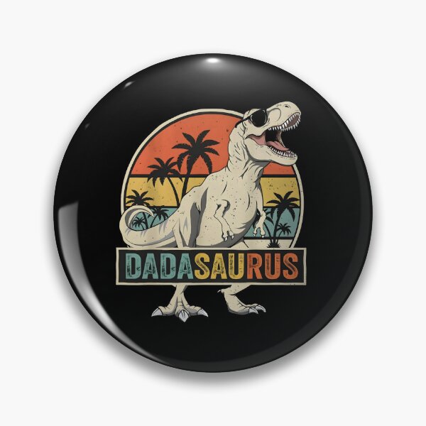 Item preview, Dadasaurus Retro Cool T-Rex with Sunglasses & Vintage Sunset designed and sold by Hamza25const.