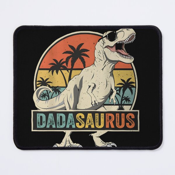 Item preview, Dadasaurus Retro Cool T-Rex with Sunglasses & Vintage Sunset designed and sold by Hamza25const.
