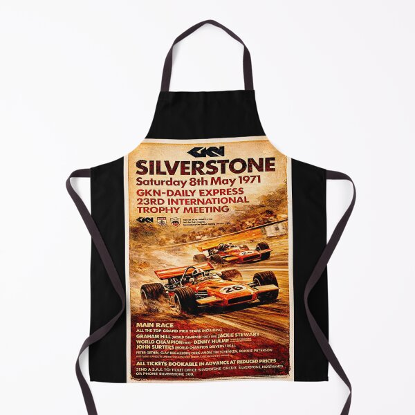 Item preview, Silverstone variation vintage poster 1971 #1 designed and sold by Helios Be. Lavsh.