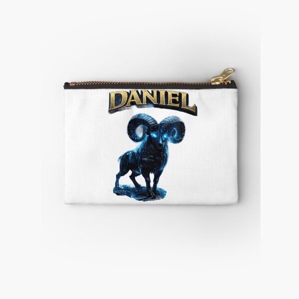Item preview, Daniel Aries – Powerful Ram Zodiac Name Art designed and sold by AlexLineArt.