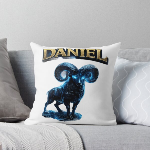 Item preview, Daniel Aries – Powerful Ram Zodiac Name Art designed and sold by AlexLineArt.