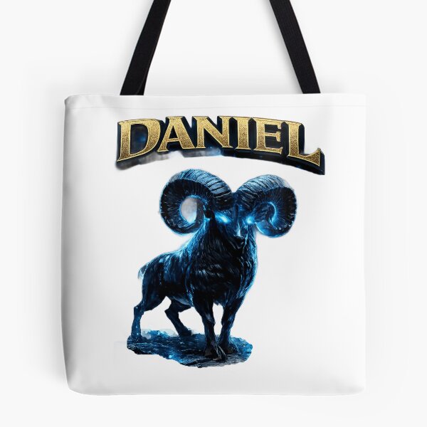 Item preview, Daniel Aries – Powerful Ram Zodiac Name Art designed and sold by AlexLineArt.