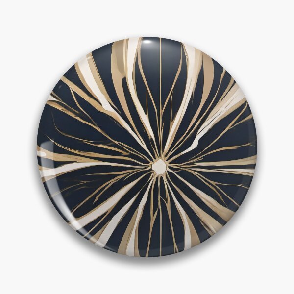Item preview, Midnight Gold Petal Bloom designed and sold by Solara Meridian Studio.