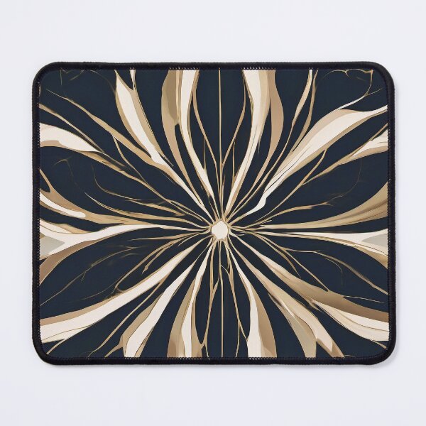 Item preview, Midnight Gold Petal Bloom designed and sold by Solara Meridian Studio.
