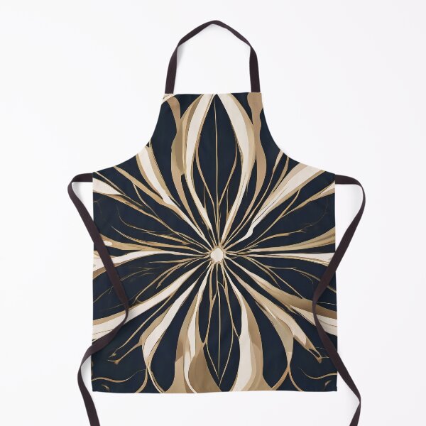 Item preview, Midnight Gold Petal Bloom designed and sold by Solara Meridian Studio.