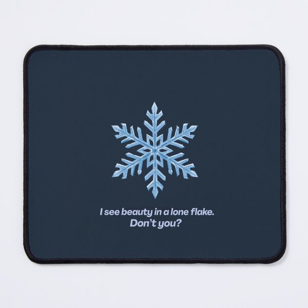 Item preview, A lone snowflake designed and sold by lunearain.