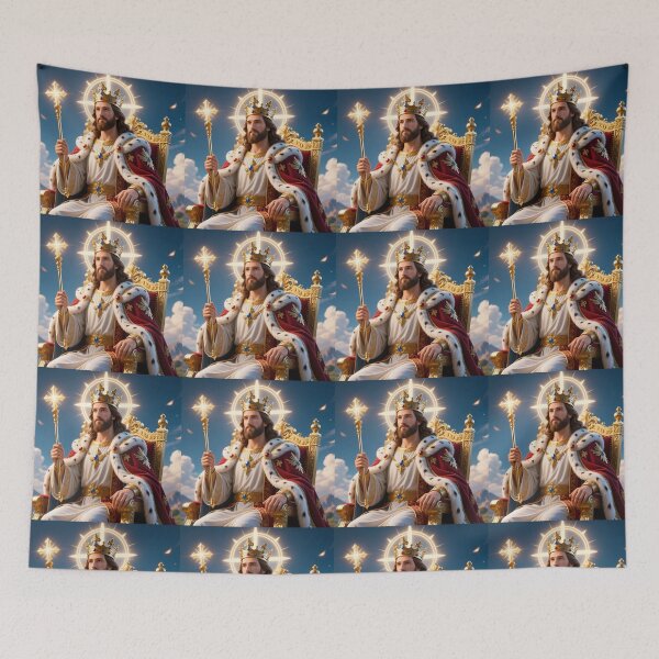 Item preview,  Isaiah 9:6 – Prince of Peace | Majestic 3D Christian Royal Illustration,  designed and sold by PaintMeWorld.