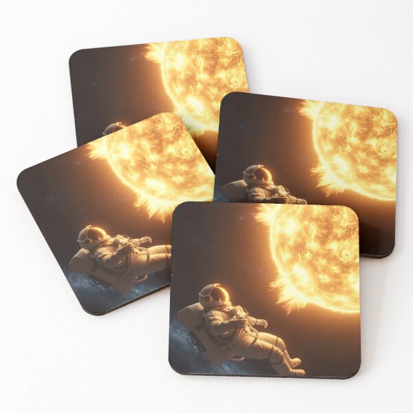 Item preview, Astronaut Approaching the Sun designed and sold by matek133.