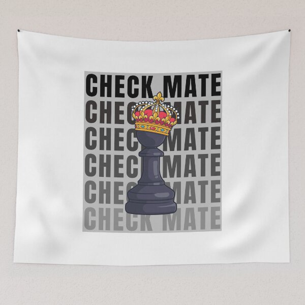 Item preview, Checkmate Chess King – Strategy Mindset Chess Player Design designed and sold by inaveed.
