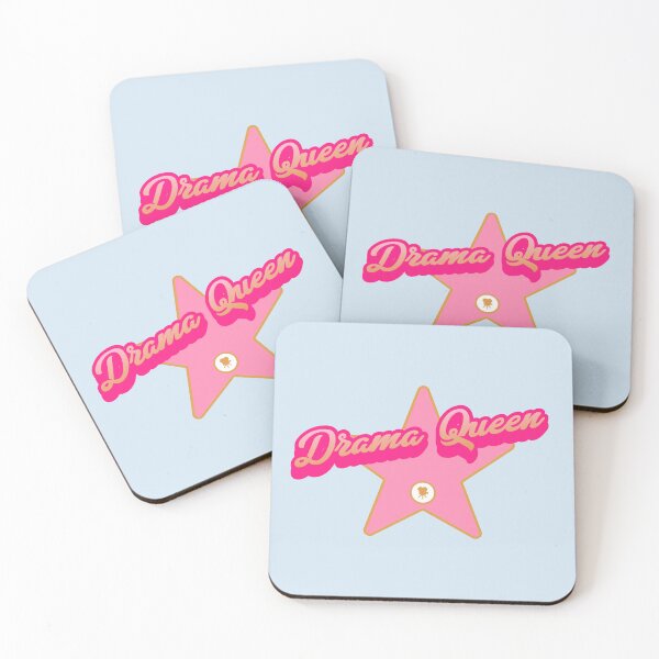 Item preview, DRAMA QUEEN Pink Star designed and sold by JusTiceT-shirts.