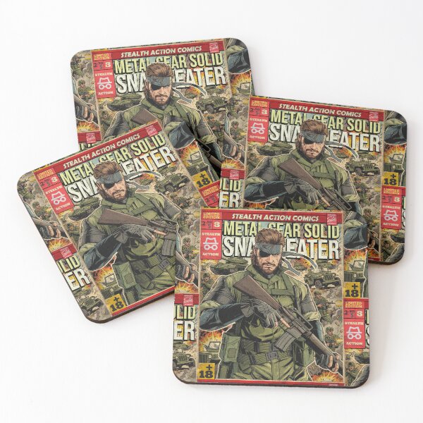Item preview, Metal Gear Vintage Comic Cover Gaming Art designed and sold by Back2Collage.