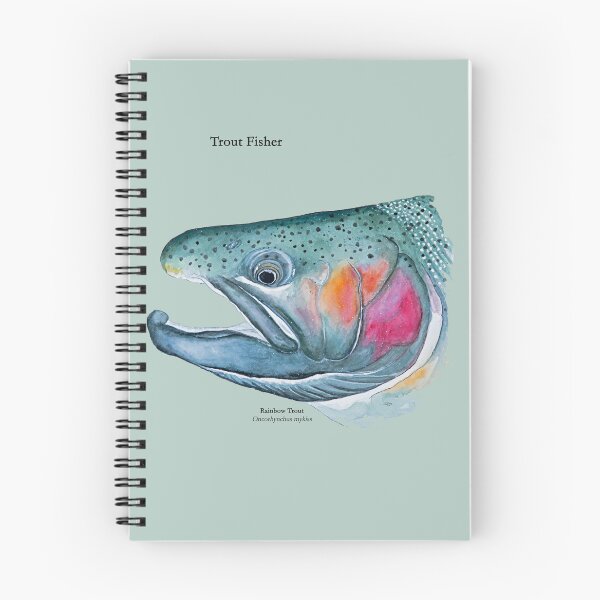 Item preview, Rainbow Trout Head Painting designed and sold by Stephen Emms.