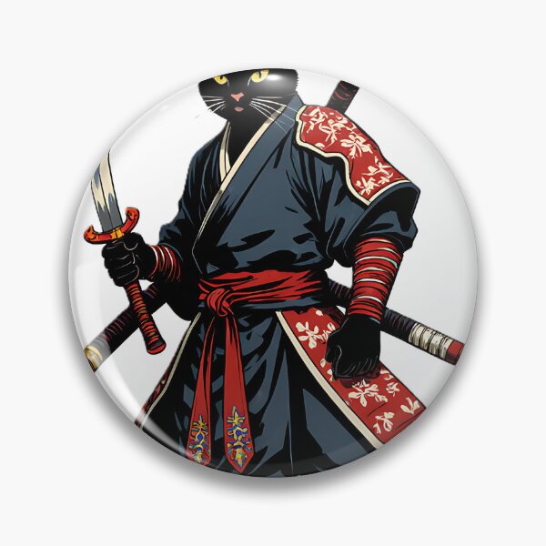 Item preview, Ronin Cat Samurai designed and sold by iwzzuel.