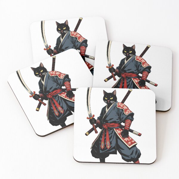Item preview, Ronin Cat Samurai designed and sold by iwzzuel.