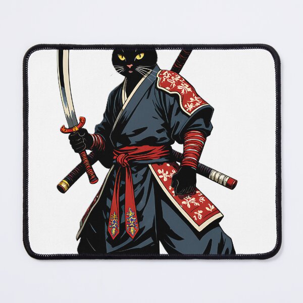 Item preview, Ronin Cat Samurai designed and sold by iwzzuel.