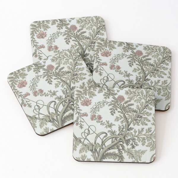 Item preview, Botanical Foliage and Pink Flowers – Vintage Wallpaper StyleCopy of Cherry Blossom Birds – Vintage Nature Illustration designed and sold by SplashTastic.