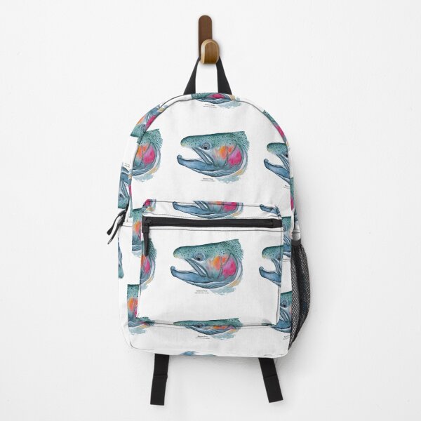 Item preview, Rainbow Trout Head Painting designed and sold by Stephen Emms.