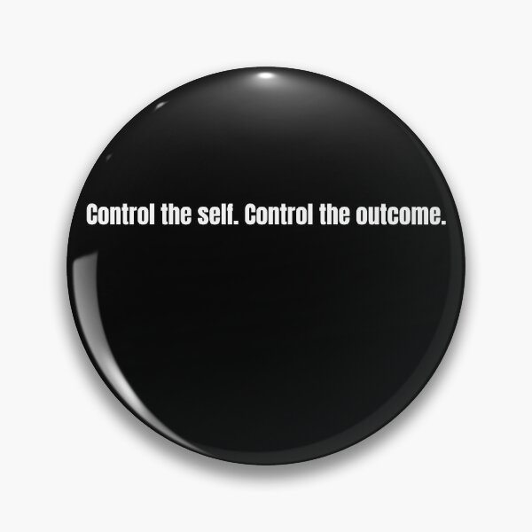 Item preview, Control the Self Control the Outcome – Stoic Discipline Minimalist T-Shirt designed and sold by BambaKchula.
