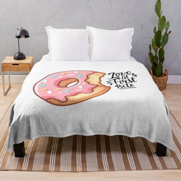 Item preview, Love at First Bite – Cute Donut Illustration | Sweet Food Pun Art designed and sold by inaveed.