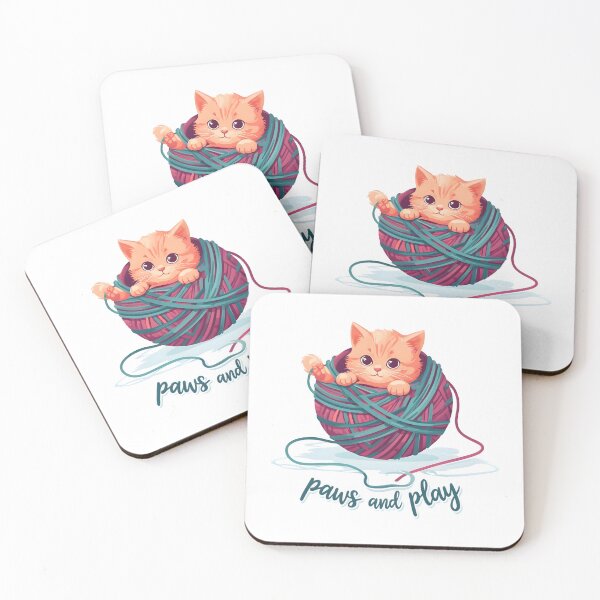 Item preview, cat designs, cats, kitten, kitty, paw, feline designed and sold by TrueArtVibes.