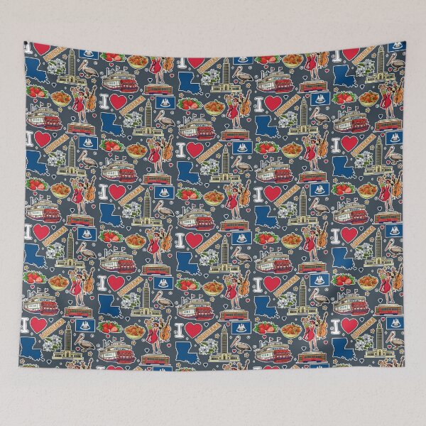 Item preview, Louisiana State Pride, Ultimate Retro Sticker Collage designed and sold by mashmosh.